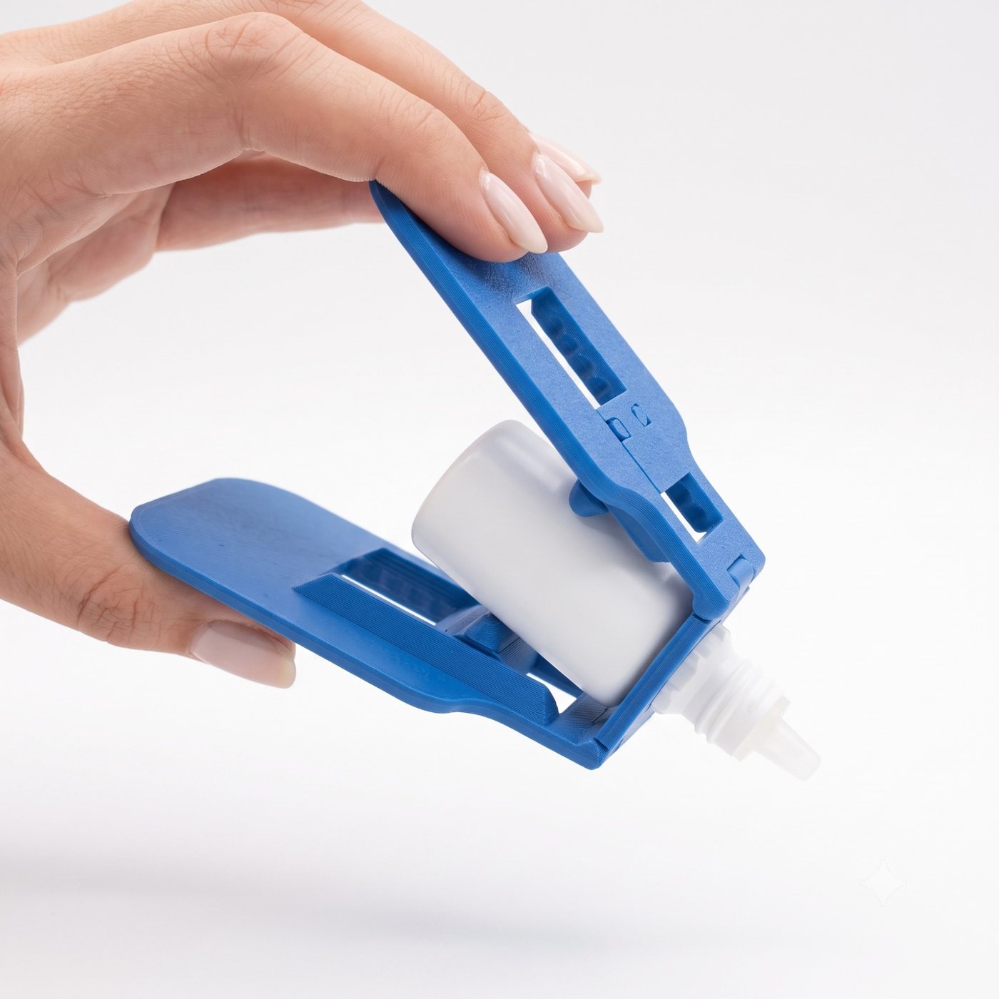 FortiWare Squeezy hulpmiddel met oogdruppelfles